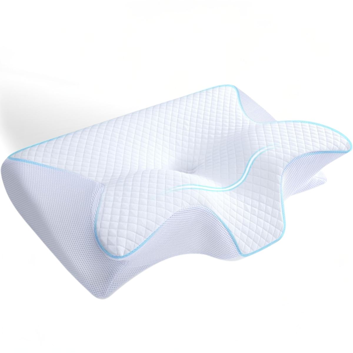 Butterfly Comfort Neck Pillow – Ergonomic Travel & Sleeping Support Pillow for Neck Pain Relief